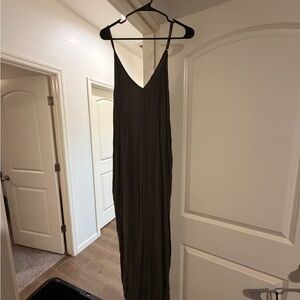 Lovestitch Charcoal Maxi Dress